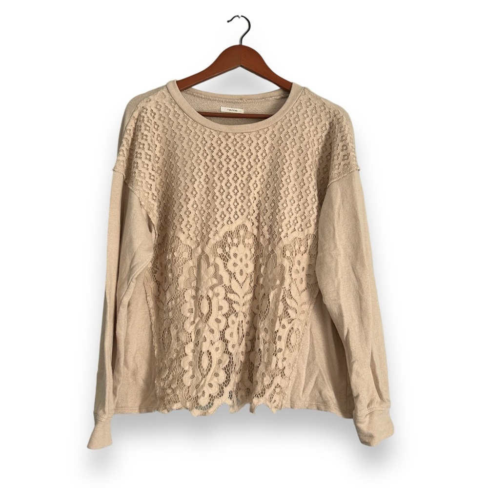[Maurices] Lace Front Pullover